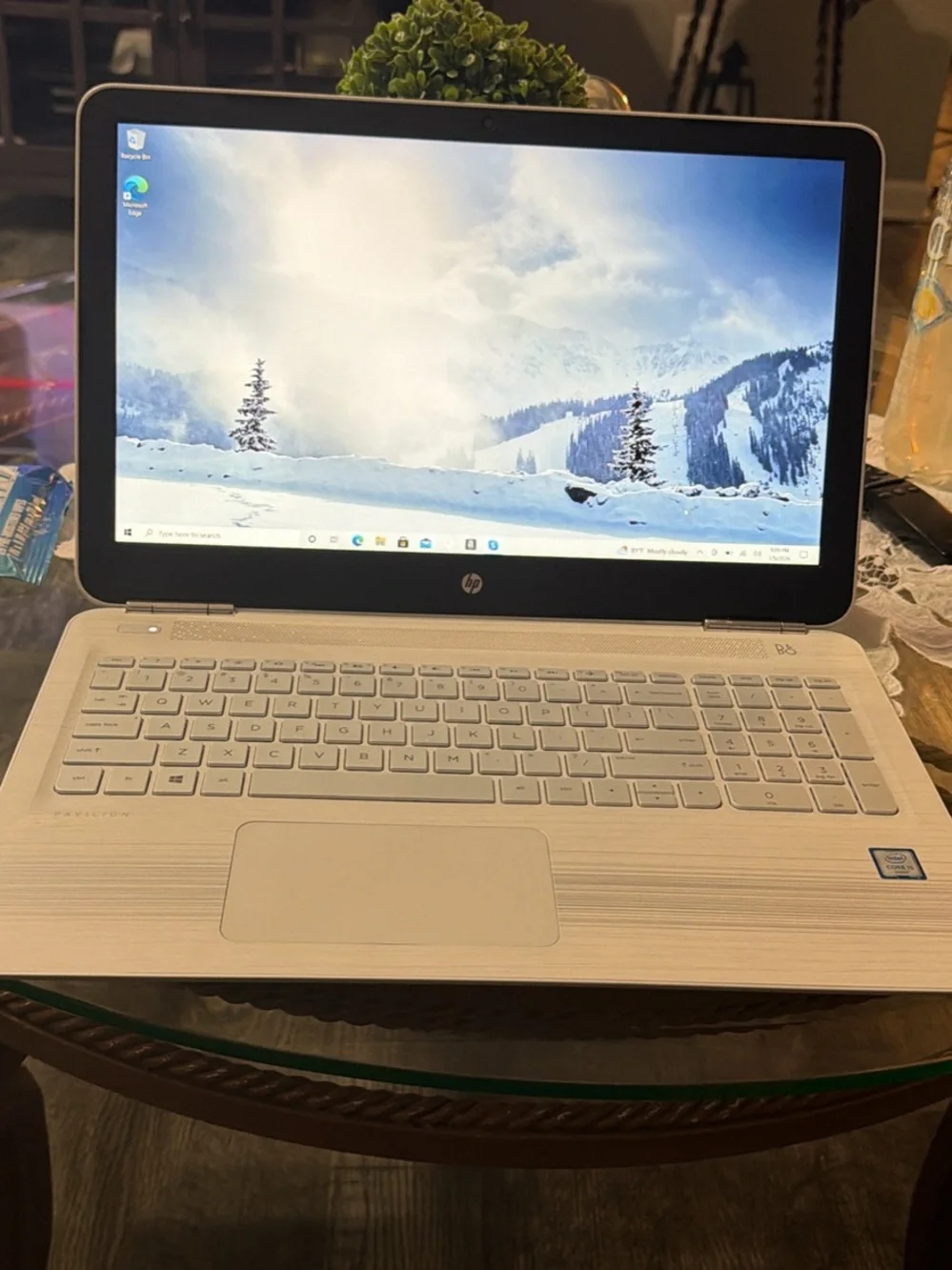 HP Pavilion Notebook Laptop - Black and Silver